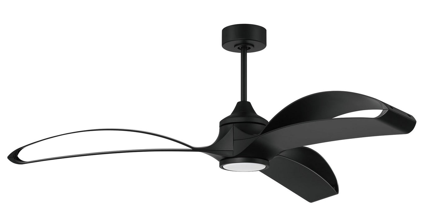 BDX60FB3 - Bandeaux 60" Ceiling Fan in Flat Black by Craftmade