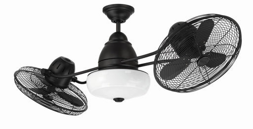 BW248FB6- Bellows II Indoor/Outdoor 48" Ceiling Fan in Flat Black by Craftmade