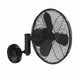 BW414FB3- Bellows IV Indoor/Outdoor 14" Wall Fan in Flat Black by Craftmade