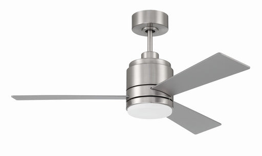 MCY42BNK3 - McCoy 3 Blade 42" Ceiling Fan in Brushed Polished Nickel by Craftmade