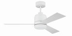 MCY42W3 - McCoy 3 Blade 42" Ceiling Fan in White by Craftmade