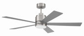 MCY52BNK5 - McCoy 5 Blade 52" Ceiling Fan in Brushed Polished Nickel by Craftmade