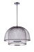 P1006BNK-LED - Sculptural Statement LED Pendant in Brushed Polished Nickel by Craftmade