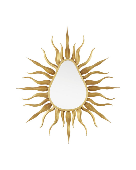 1000-0148 - K'iin Mirror in Contemporary Gold Leaf by Currey and Company