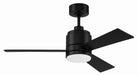 MCY42FB3 - McCoy 3-Blade 42" Ceiling Fan in Flat Black by Craftmade