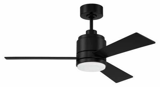 MCY42FB3 - McCoy 3-Blade 42" Ceiling Fan in Flat Black by Craftmade