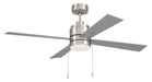 MCY52BNK4-PC - McCoy 52" Ceiling Fan with Pull Chain in Brushed Polished Nickel by Craftmade