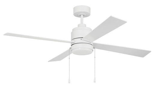 MCY52W4-PC - McCoy 52" Ceiling Fan with Pull Chain in White by Craftmade