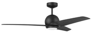 NTE52FB3 - Nate 52" Ceiling Fan in Flat Black by Craftmade