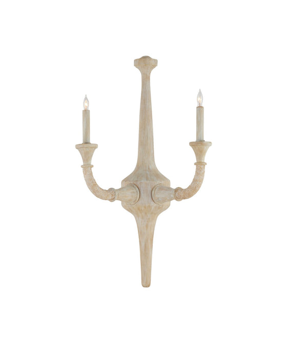 Aleister Two Light Wall Sconce in Sandstone