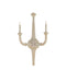 Aleister Two Light Wall Sconce in Sandstone