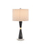 6000-0903 - Edelmar 1-Light Table Lamp in Natural & Natural Brass & Clear by Currey and Company