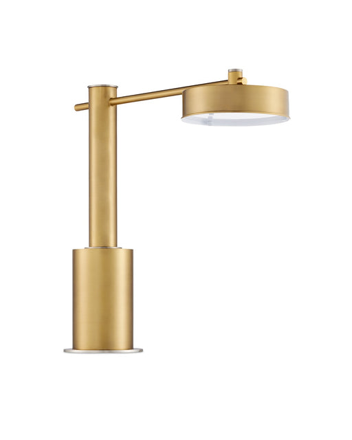 6000-0909 - Dialect 1-Light Table Lamp in Brushed Brass & Brushed Nickel by Currey and Company