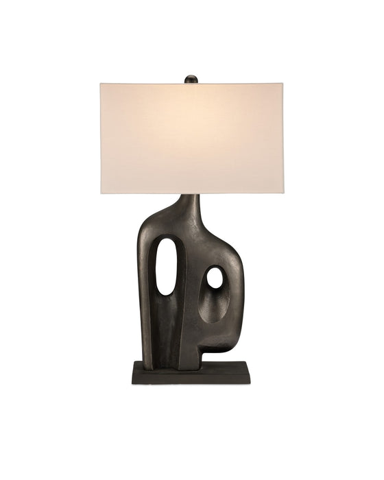 6000-0910 - Avant-Garde 1-Light Table Lamp in Graphite by Currey and Company