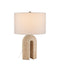 6000-0916 - Hippodrome 1-Light Table Lamp in Natural by Currey and Company