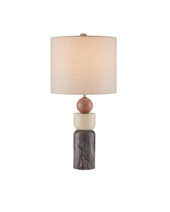 6000-0917 - Moreno 1-Light Table Lamp in Natural by Currey and Company