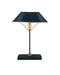 6000-0953 - 1-Light Table Lamp in Navy & Gold by Currey and Company