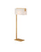 8000-0143 - Gambit 1-Light Floor Lamp in Contemporary Gold Leaf by Currey and Company