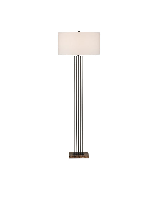 8000-0145 - Prose 1-Light Floor Lamp in Bronze & Natural by Currey and Company