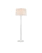 8000-0153 - Monica 1-Light Floor Lamp in White by Currey and Company