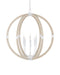 9000-1131 - Bastian 6-Light Chandelier in Sandstone & Sugar White by Currey and Company