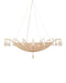 Korg Five Light Chandelier in Sandstone