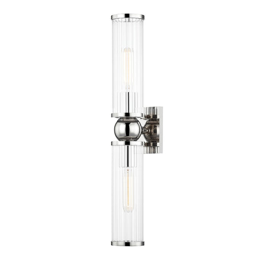 5272-PN - Malone 2-Light Wall Sconce in Polished Nickel by Hudson Valley