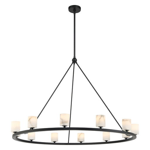 Aragon LED Chandelier in Matte Black