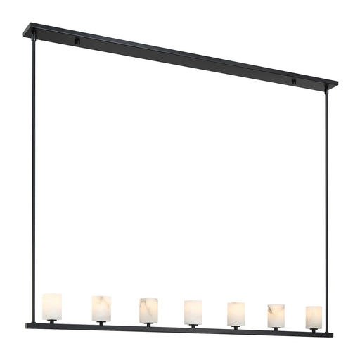 Aragon LED Chandelier in Matte Black