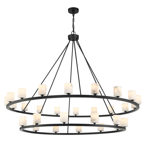 Aragon LED Chandelier in Matte Black