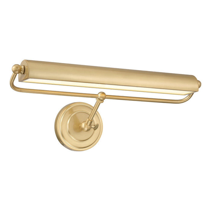 MLR-202-AG - Miller LED Wall Sconce in Aged Brass by Crystorama