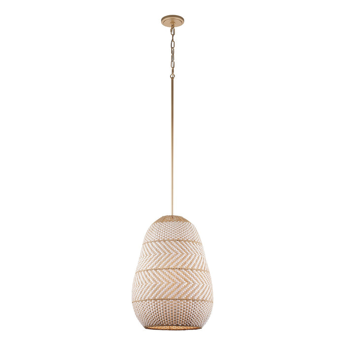 ZAN-9013-SG - Zanzibar 3-Light Pendant in Soft Gold by Crystorama