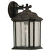 Kent One Light Outdoor Wall Lantern in Oxford Bronze