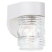 Outdoor Wall One Light Outdoor Wall Lantern in White