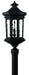 1601MB - Raley Large Post or Pier Mount Lantern by Hinkley Lighting