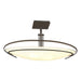 Mackintosh Semi-Flush in Dark Smoke - 124341-SKT-07-GG0089 by Hubbardton Forge