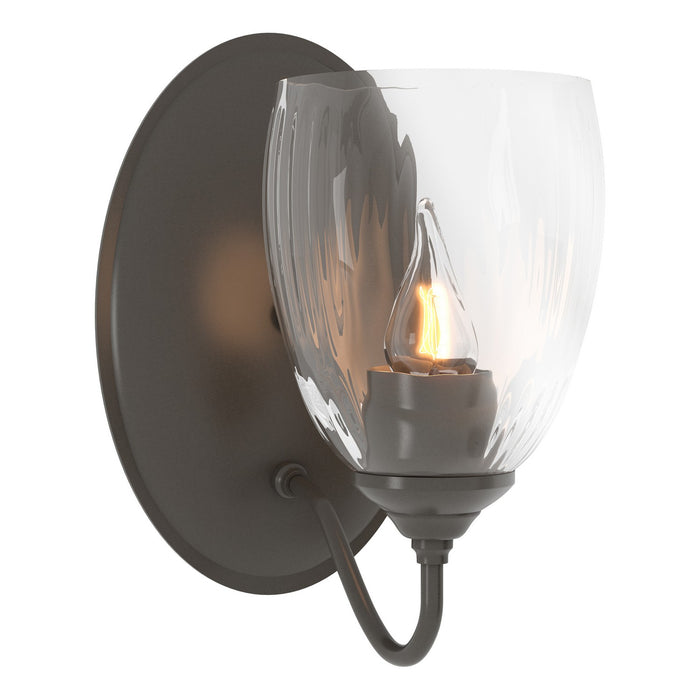 Simple Lines Sconce in Dark Smoke - 204213-SKT-07-LL0083 by Hubbardton Forge