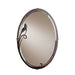 Beveled Oval Mirror with Leaf in Bronze - 710014-05 by Hubbardton Forge