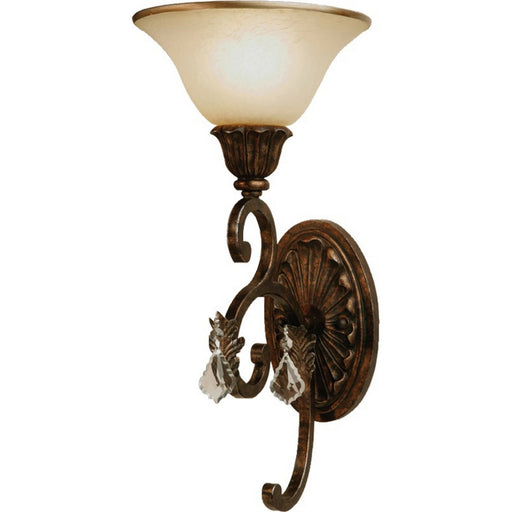 AC1834- Florence Wall Light in Multi Tone Bronze by Artcraft