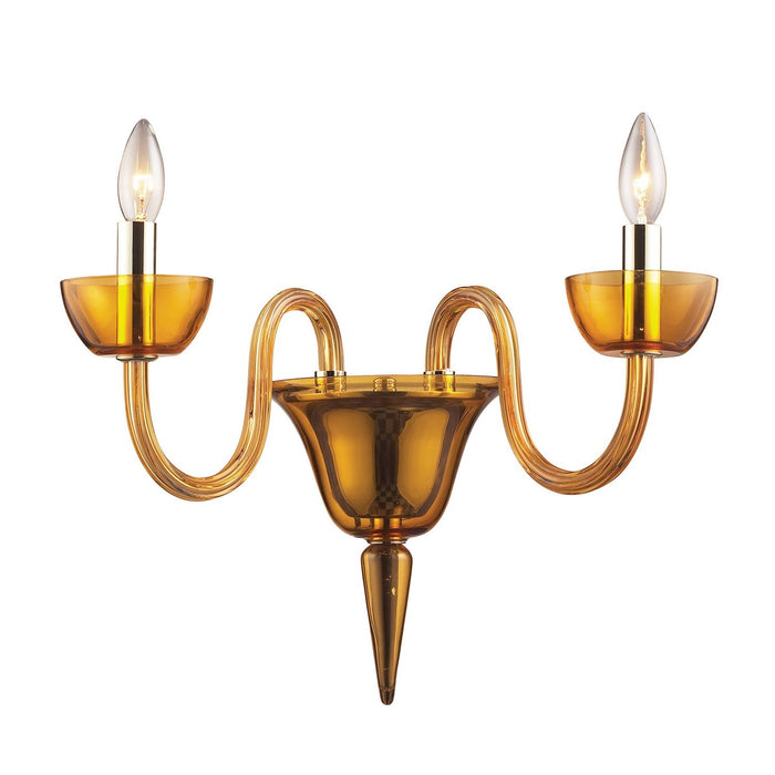 6210/2 - Vidriana 2-Light Wall Sconce in Polished Chrome by ELK Home