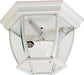 1029WT - Crown Hill 3-Light Outdoor Ceiling Mount in White by Maxim Lighting