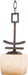 91082WSRC - Asiana 1-Light Mini Pendant in Roasted Chestnut by Maxim Lighting