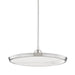 3621-PN - Draper LED Pendant in Polished Nickel by Hudson Valley