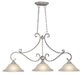 PD35413BN- Monrovia 3-Light Island in Brushed Nickel by Vaxcel