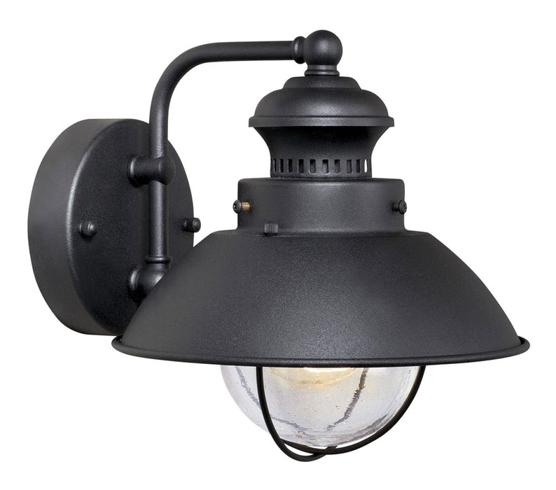 OW21581TB- Harwich 8" Outdoor Wall Light in Textured Black by Vaxcel