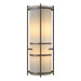 Extended Bars Sconce in Bronze - 205910-SKT-05-CC0412 by Hubbardton Forge