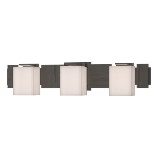 Impressions 3 Light Sconce in Dark Smoke - 207843-SKT-07-GG0108 by Hubbardton Forge