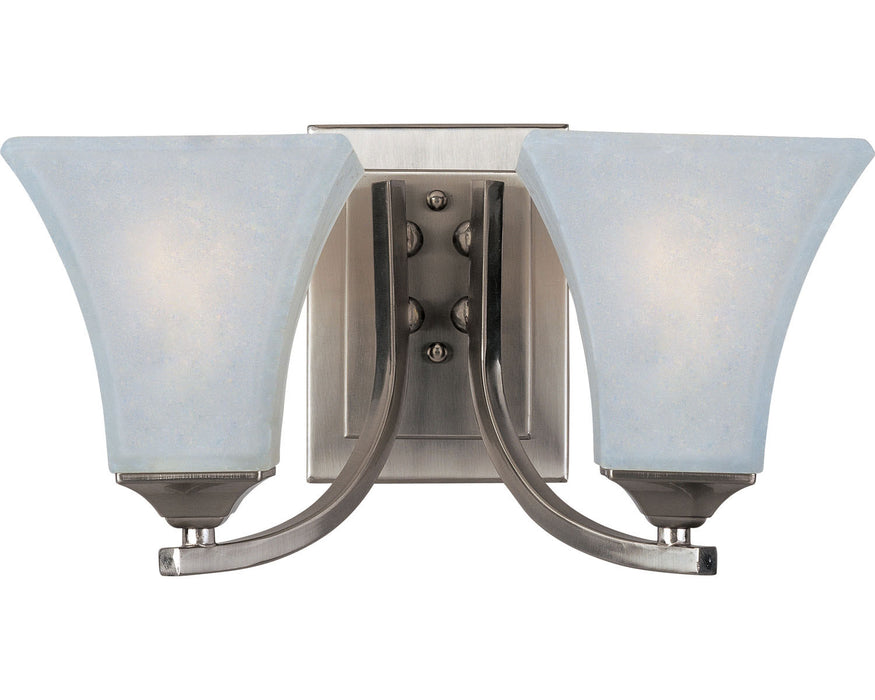 20099FTSN - Aurora 2-Light Bath Vanity in Satin Nickel by Maxim Lighting