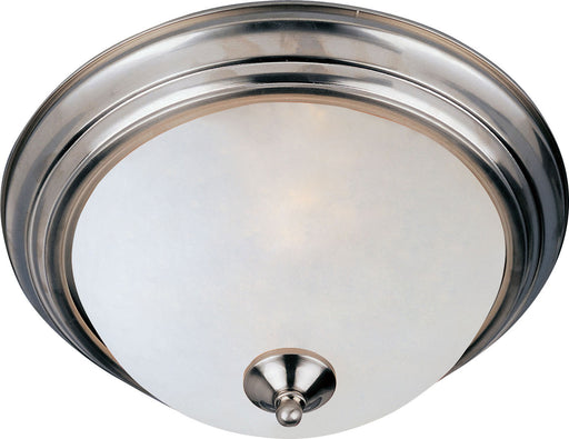 5840FTSN - Essentials 1-Light Flush Mount in Satin Nickel by Maxim Lighting