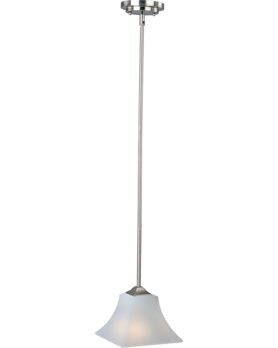 92090FTSN - Aurora 1-Light Mini Pendant in Satin Nickel by Maxim Lighting